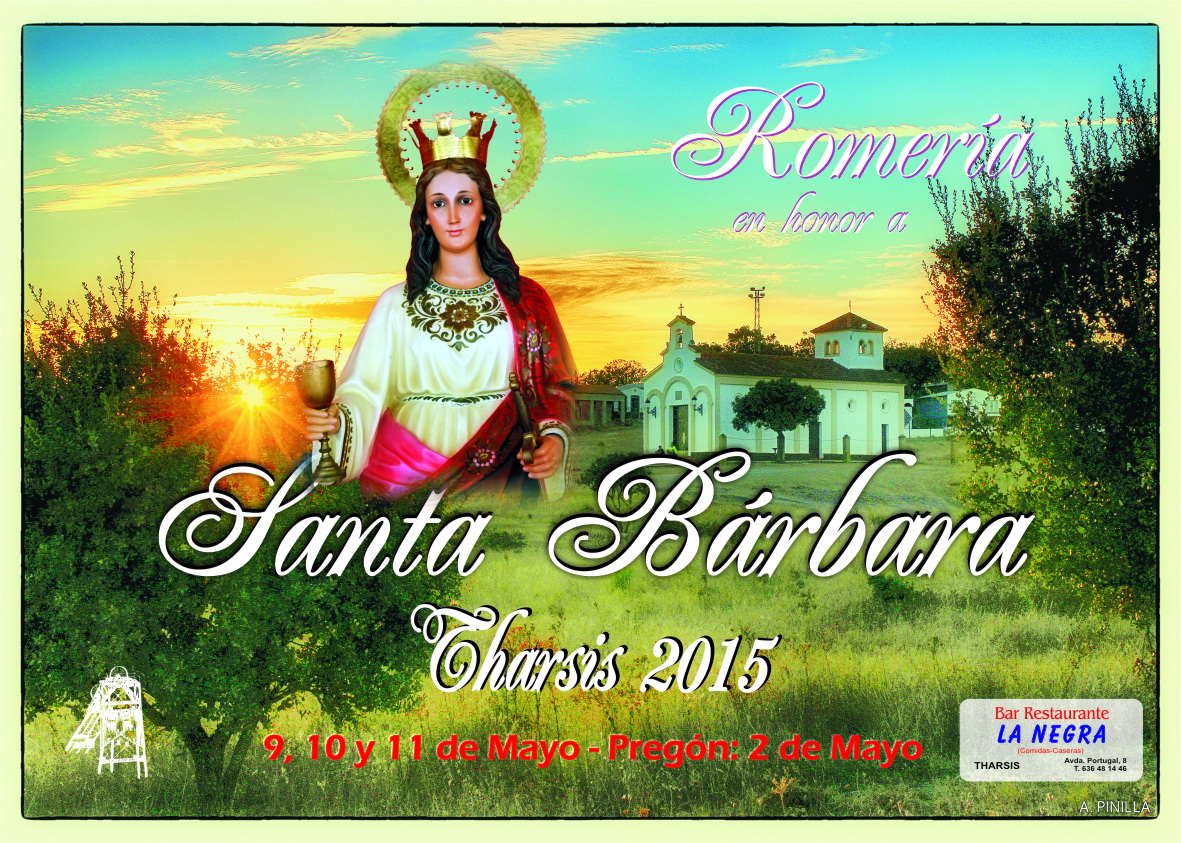 Romería en honor a Santa Bárbara 2015 Tharsis